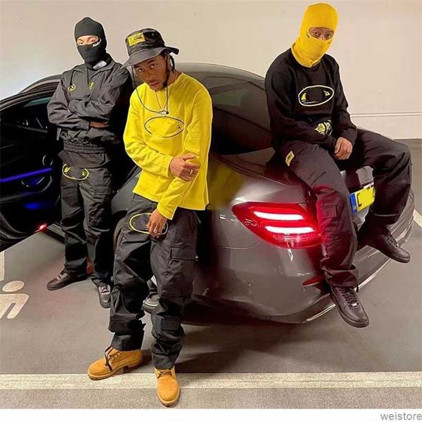corteiz mens pants cargo hip hop printed casual trousers multi-pockets loose button straight leg workout streetwear summer usa fashion stree, Black
corteiz mens pants cargo hip hop printed casual trousers multi-pockets loose button straight leg workout streetwear summer usa fashion stree, Black