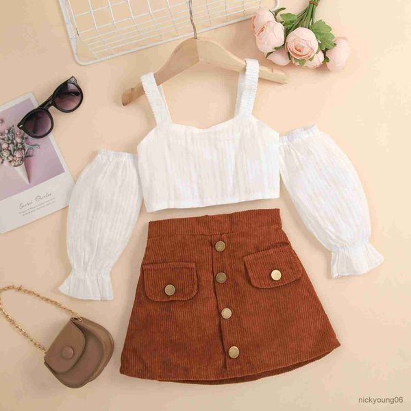 clothing sets girls set new summer 2022 two-piece kid clothes fashion children toddler girl off shoulder and skirt, White
clothing sets girls set new summer 2022 two-piece kid clothes fashion children toddler girl off shoulder and skirt, White