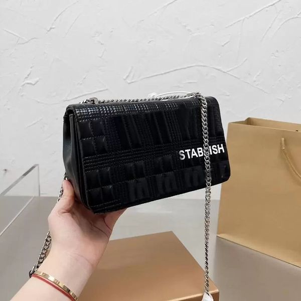 2023 quilted crossbody bag women handbags fashion letter messenger bags chain shoulder strap purse interior slip pocket women flap clutch, Black;red
2023 quilted crossbody bag women handbags fashion letter messenger bags chain shoulder strap purse interior slip pocket women flap clutch, Black;red