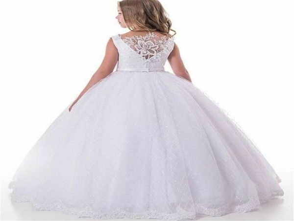 white flower girl dresses for wedding lace girls pageant gown kids first communion princess dresses6404898, White;blue 
white flower girl dresses for wedding lace girls pageant gown kids first communion princess dresses6404898, White;blue