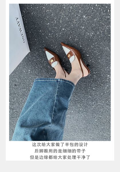 new summer women's coin kitten heel shoes matching small pointed leather high heels british retro overhead sandals, Black
new summer women's coin kitten heel shoes matching small pointed leather high heels british retro overhead sandals, Black