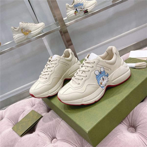 designer luxury mens doraemon manga anime rhyton chunky shoes casual shoe sneaker with box, Black
designer luxury mens doraemon manga anime rhyton chunky shoes casual shoe sneaker with box, Black