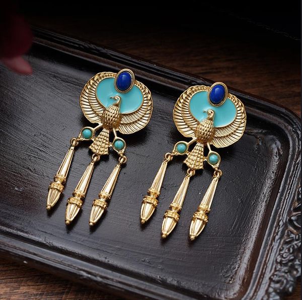 medieval earrings women vintage retro gold egyptian eagle earrings personalized palace style tassel earrings e372, Golden;silver
medieval earrings women vintage retro gold egyptian eagle earrings personalized palace style tassel earrings e372, Golden;silver