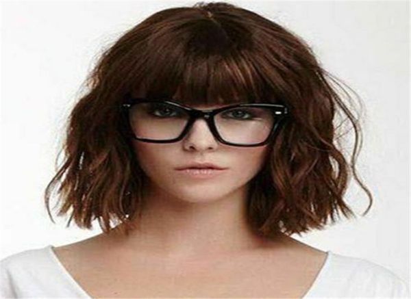 100 human hair new fashion charm women039s short natural dark brown wavy full wig8321687, Black
100 human hair new fashion charm women039s short natural dark brown wavy full wig8321687, Black