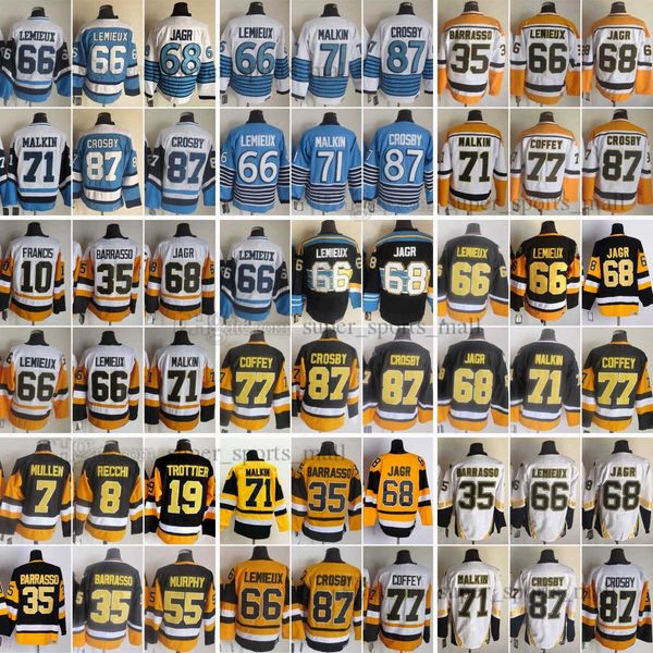1991-1998 movie retro ccm hockey embroidery jersey 66mariolemieux 7joemullen 8markrecchi 10ronfrancis 19bryantrottier 87sidneycrosby 55larry, Black
1991-1998 movie retro ccm hockey embroidery jersey 66mariolemieux 7joemullen 8markrecchi 10ronfrancis 19bryantrottier 87sidneycrosby 55larry, Black