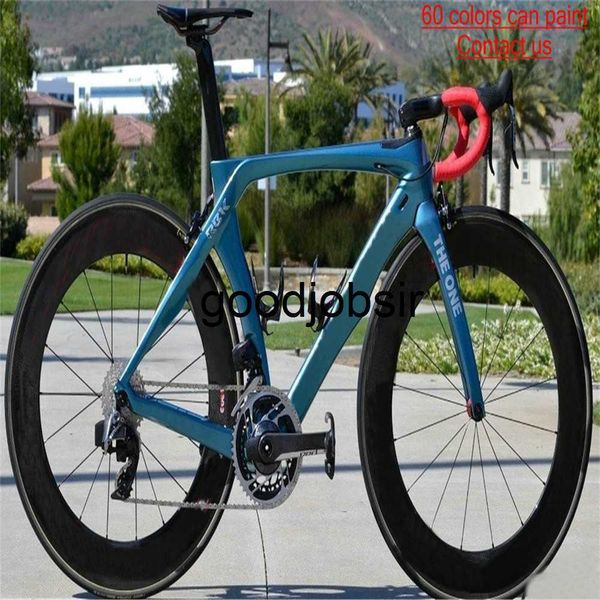 Image of Custom RB1K Bike Carbon Road Complete Bike THE ONE with 105 R7000 groupset 88mm Road Wheelset Bicycle