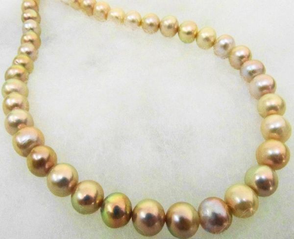 fine pearl jewelry natural perfect round 18quot89mm south sea genuine pink lavender pearl necklace 14k9621816, Silver
fine pearl jewelry natural perfect round 18quot89mm south sea genuine pink lavender pearl necklace 14k9621816, Silver