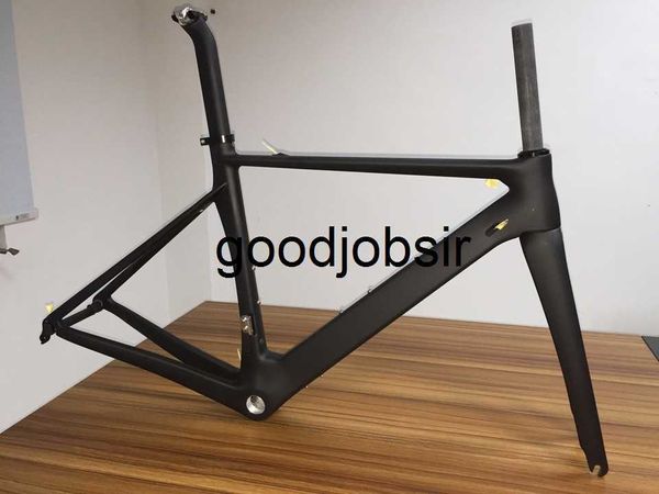 Image of carbon road bike frame glossy/matte full carbon frame seatpost+ fork+ headset + 1k handlebar