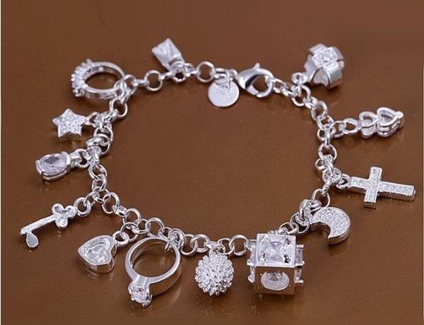 h144 925 silver bracelet 925 silver fashion jewelry charm bracelet 13 pendants bracelet3013402, Golden;silver
h144 925 silver bracelet 925 silver fashion jewelry charm bracelet 13 pendants bracelet3013402, Golden;silver