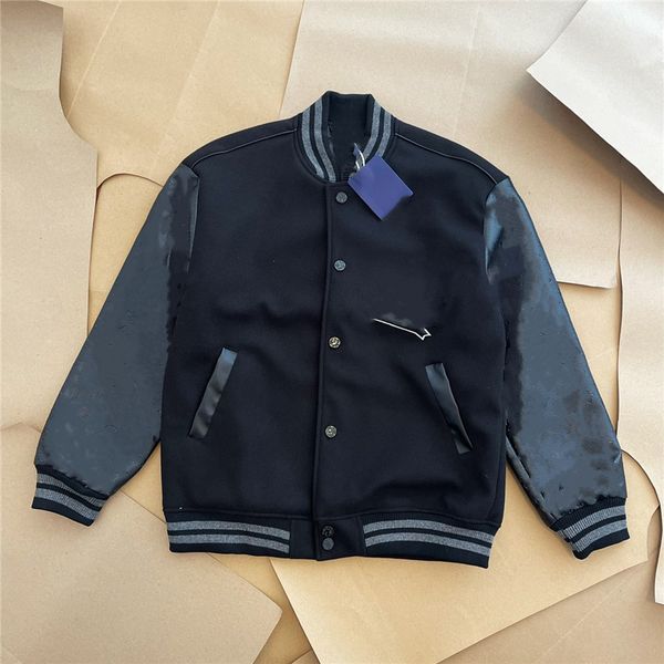 men's jacket 2023 lvsity fashion brand vintage decoration loose long-sleeved student coat viutonity 01-02, Black;brown
men's jacket 2023 lvsity fashion brand vintage decoration loose long-sleeved student coat viutonity 01-02, Black;brown