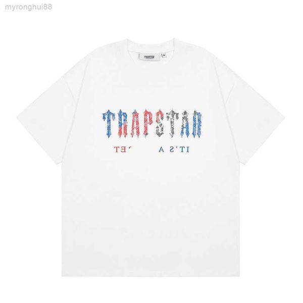 new trapstar multicolor letter blue and white porcelain casual loose short sleeve t-shirt for 1tq0, White;black
new trapstar multicolor letter blue and white porcelain casual loose short sleeve t-shirt for 1tq0, White;black