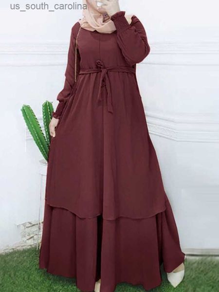 2023 zanzea vintage muslim dress women long sleeve maxi solid sundress robe femme female drawstring marocain turkish vestidos l230522, Black;gray
2023 zanzea vintage muslim dress women long sleeve maxi solid sundress robe femme female drawstring marocain turkish vestidos l230522, Black;gray