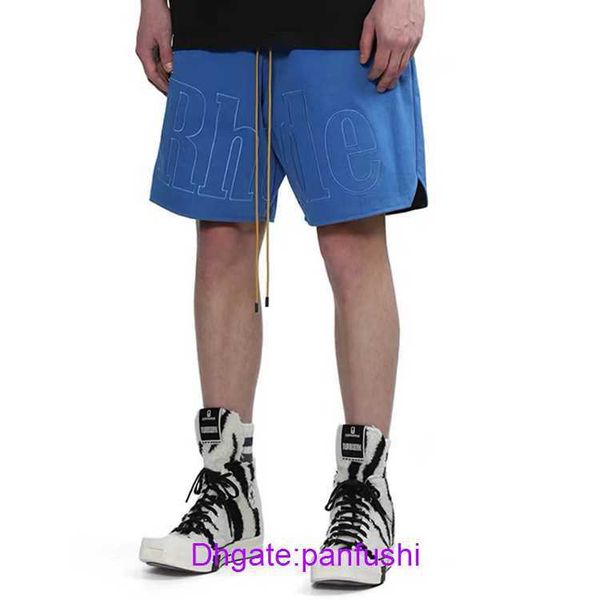 wholesale designer shorts online shop rhude letter embroidery drawstring shorts american street high sweatpants casual loose capris summer, White;black
wholesale designer shorts online shop rhude letter embroidery drawstring shorts american street high sweatpants casual loose capris summer, White;black