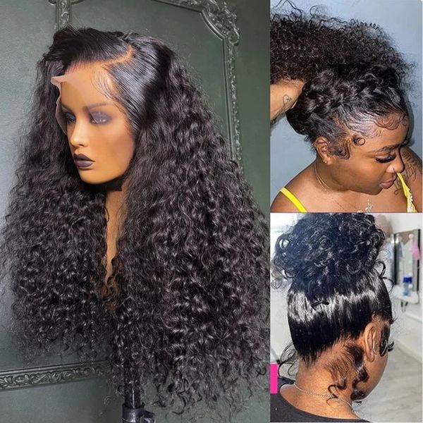 soft glueless natural black 26" long kinky curly deep lace front wig for women babyhair 180%density preplucked daily cosplay
soft glueless natural black 26" long kinky curly deep lace front wig for women babyhair 180%density preplucked daily cosplay