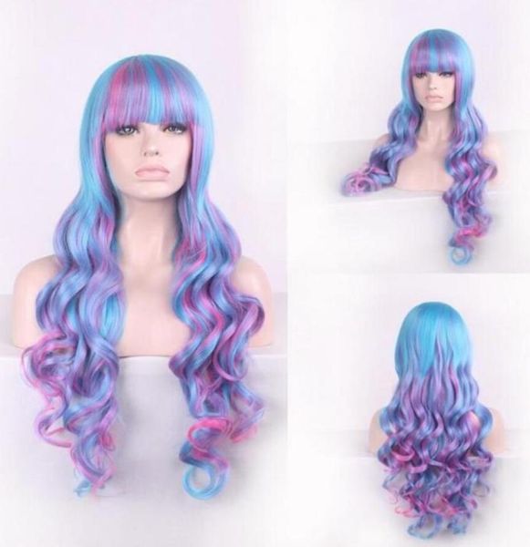 european and american new anime wig female long curly hair harajuku style gradient blue and purple pick dyeing big wave headgear4932057, Black
european and american new anime wig female long curly hair harajuku style gradient blue and purple pick dyeing big wave headgear4932057, Black