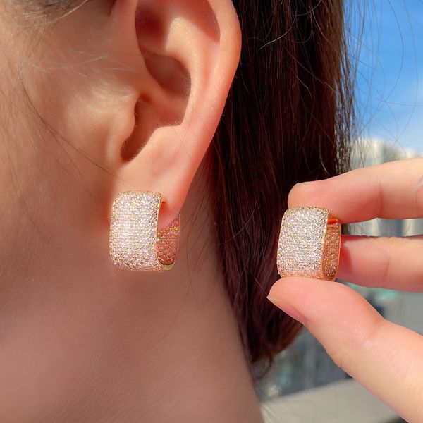 hoop & huggie korean style ear accessories new tide temperament full of diamond zircon shiny buckle earrings, Golden;silver
hoop & huggie korean style ear accessories new tide temperament full of diamond zircon shiny buckle earrings, Golden;silver