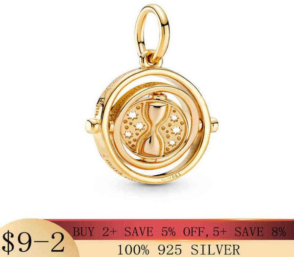 2021 new 100% real 925 sterling silver spinning time turner pendant charm fit original 925 bracelet necklace diy jewelry1933462, Black
2021 new 100% real 925 sterling silver spinning time turner pendant charm fit original 925 bracelet necklace diy jewelry1933462, Black
