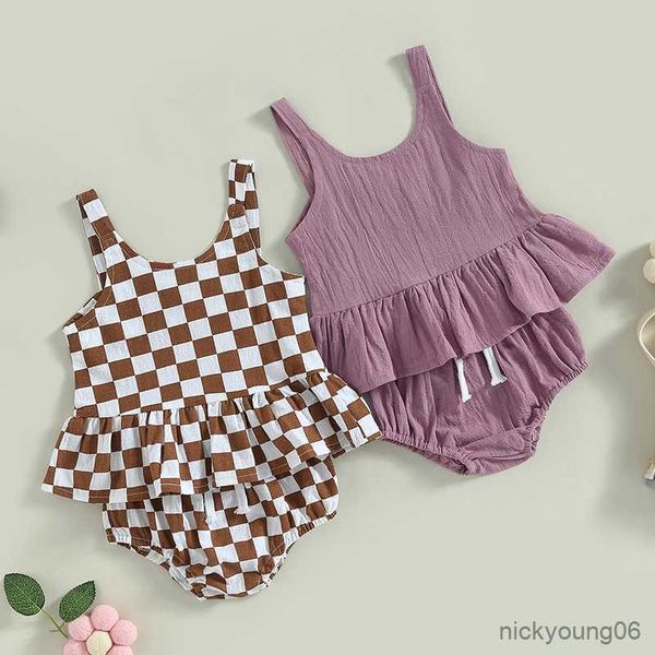 clothing sets summer newborn baby girls clothes cotton line solid/plaid print sleeveless ruffles tanks and drawstring shorts outfits, White
clothing sets summer newborn baby girls clothes cotton line solid/plaid print sleeveless ruffles tanks and drawstring shorts outfits, White