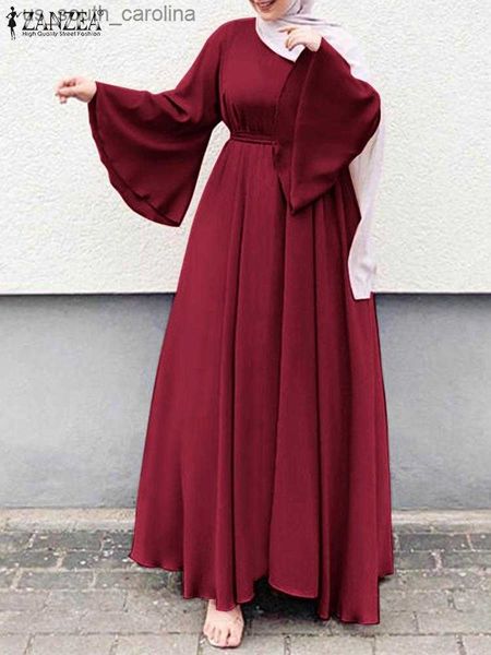 zanzea kaftan abaya ramadan vestidos solid robe femme fashion muslim dress women elegant long flare sleeve maxi long sundress l230522, Black;gray
zanzea kaftan abaya ramadan vestidos solid robe femme fashion muslim dress women elegant long flare sleeve maxi long sundress l230522, Black;gray