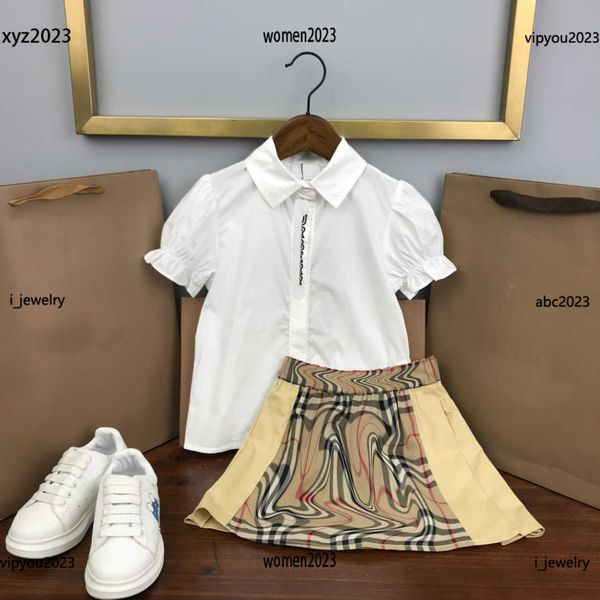 luxury tracksuits girl skirt set kids clothes child sets baby 2pcs single breasted polo and cross striped skirt #multiple product, White
luxury tracksuits girl skirt set kids clothes child sets baby 2pcs single breasted polo and cross striped skirt #multiple product, White
