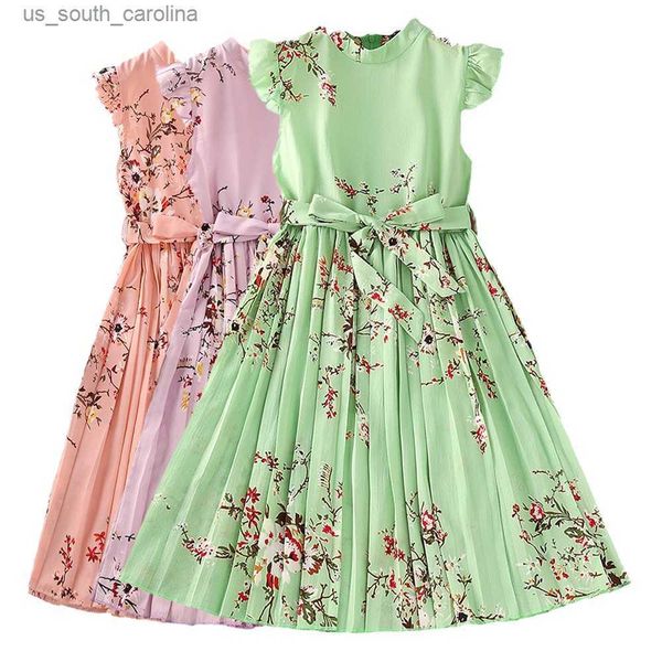 fly sleeve kids floral dresses for teenage girls summer kids princess costumes chiffon sundress young children clothes 12 13 14y l230522, Black;gray
fly sleeve kids floral dresses for teenage girls summer kids princess costumes chiffon sundress young children clothes 12 13 14y l230522, Black;gray