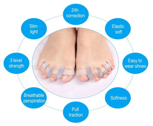1pair toes rehabilitation separator hallux valgus care toe corrective ortics overlapping corrector stretchers foot care4741977
1pair toes rehabilitation separator hallux valgus care toe corrective ortics overlapping corrector stretchers foot care4741977