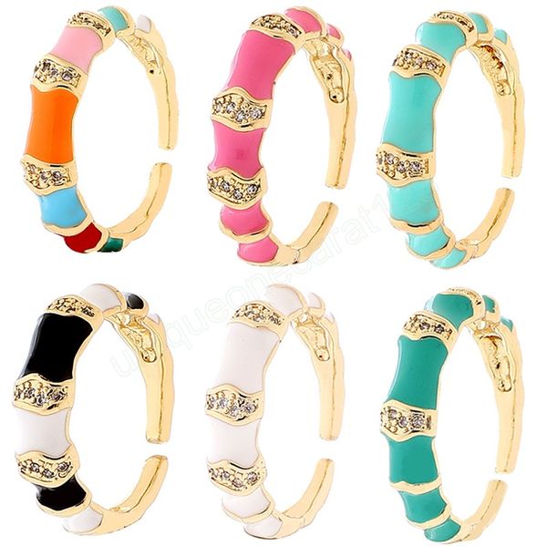 18k gold plated bamboo shape finger rings for women elegant colorful adjustable rings fashion korean jewelry gifts, Silver
18k gold plated bamboo shape finger rings for women elegant colorful adjustable rings fashion korean jewelry gifts, Silver