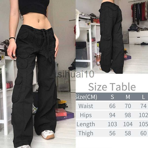 women's pants capris y2k pockets cargo pants for women straight oversize pants harajuku vintage 90s aesthetic low waist trousers wide l, Black;white
women's pants capris y2k pockets cargo pants for women straight oversize pants harajuku vintage 90s aesthetic low waist trousers wide l, Black;white