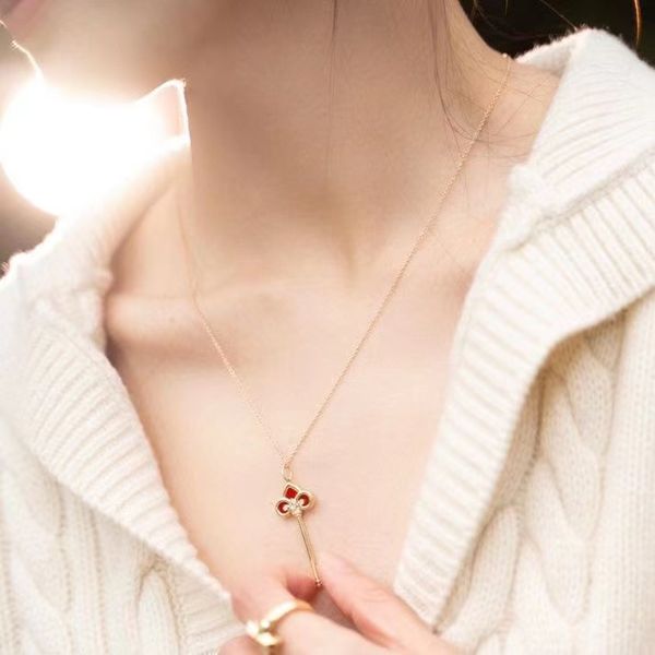 pendants necklaces jewelry women's jewelry designer set with red onyx full diamond iris necklace women's color gold plated wedding, Golden;silver
pendants necklaces jewelry women's jewelry designer set with red onyx full diamond iris necklace women's color gold plated wedding, Golden;silver