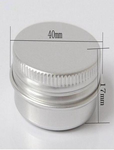 15ml aluminium balm tins pot jar 15g comestic containers with screw thread lip balm gloss candle packaging 500pcs new5130778
15ml aluminium balm tins pot jar 15g comestic containers with screw thread lip balm gloss candle packaging 500pcs new5130778