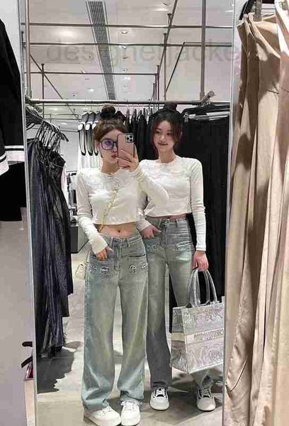 women's jeans designer 2023 new high waist casual loose versatile simple letter floor sweeping straight leg wide denim pants thin trend, Blue
women's jeans designer 2023 new high waist casual loose versatile simple letter floor sweeping straight leg wide denim pants thin trend, Blue