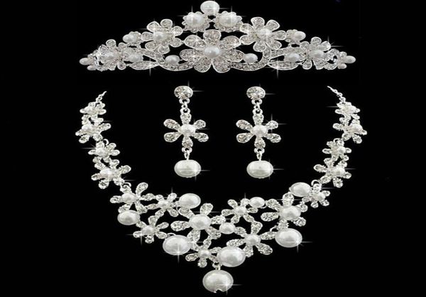 pearls wedding crows wedding accessories bridesmaid jewelry accessories bridal accessories set crown necklace earrings9647303, Silver
pearls wedding crows wedding accessories bridesmaid jewelry accessories bridal accessories set crown necklace earrings9647303, Silver