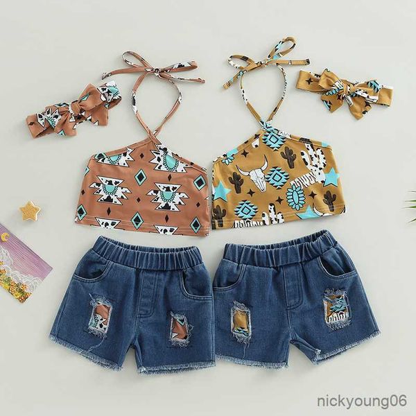 clothing sets girl summer outfits geometric gem print children kid sleeveless tank ripped denim shorts headband 3pcs clothes set, White
clothing sets girl summer outfits geometric gem print children kid sleeveless tank ripped denim shorts headband 3pcs clothes set, White