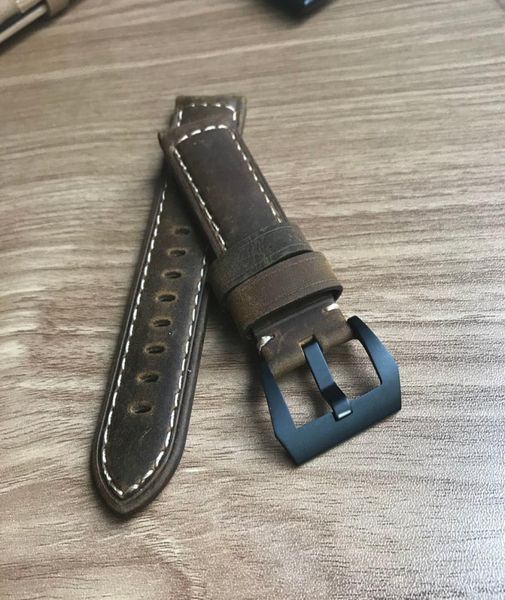 vintage ocysa dark brown black crazy horse genuine leather belt watch strap 24mm 26mm for pam watches2371973, Black;brown
vintage ocysa dark brown black crazy horse genuine leather belt watch strap 24mm 26mm for pam watches2371973, Black;brown