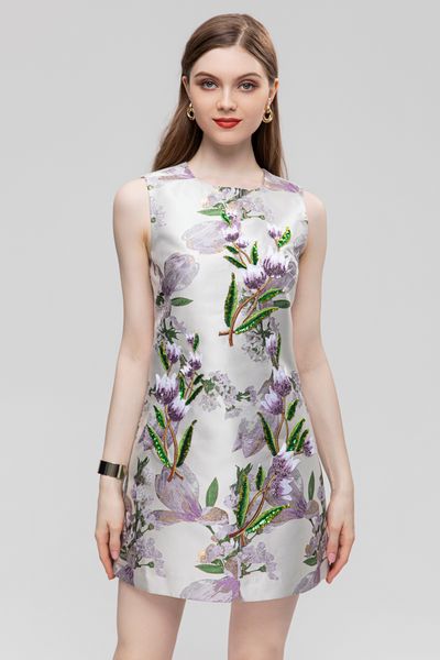 urban dresses designer's short sleeve neck dress 2023 spring/summer fashion embroidery flower handmade beaded, White;black
urban dresses designer's short sleeve neck dress 2023 spring/summer fashion embroidery flower handmade beaded, White;black