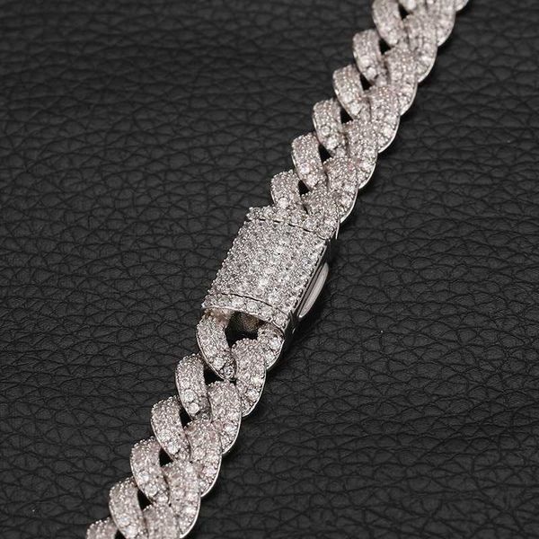 wholesale 8mm brass setting iced out zircon cuban link chain necklace hip hop jewelry bling cz cuban chain bracelet, Silver
wholesale 8mm brass setting iced out zircon cuban link chain necklace hip hop jewelry bling cz cuban chain bracelet, Silver