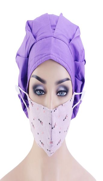 soft cotton scrub nurse adjustable bouffant caps with button and sweatband working hat breathable bonnet for ladies6105385, Blue;gray
soft cotton scrub nurse adjustable bouffant caps with button and sweatband working hat breathable bonnet for ladies6105385, Blue;gray