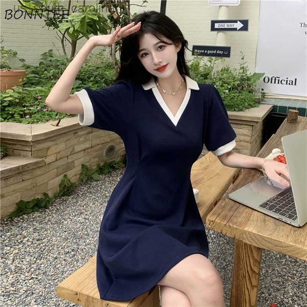 short sleeve dresses women v-neck a-line patchwork design elegant mujer vestidos college young holiday korean style casual sweet l230522, Black;gray
short sleeve dresses women v-neck a-line patchwork design elegant mujer vestidos college young holiday korean style casual sweet l230522, Black;gray