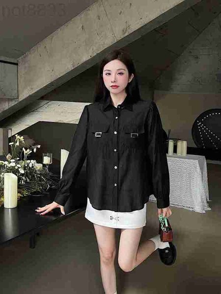 women's blouses & shirts designer 2023 spring new style slim decoration long sleeve shirt commuter versatile rb38, White
women's blouses & shirts designer 2023 spring new style slim decoration long sleeve shirt commuter versatile rb38, White