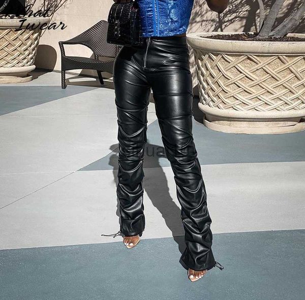 women's pants capris whatiwear summer leather womenpantsy2k black high waist longstreetwear spring woman trousers pleated aesthetic 202, Black;white
women's pants capris whatiwear summer leather womenpantsy2k black high waist longstreetwear spring woman trousers pleated aesthetic 202, Black;white