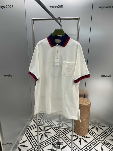 luxury designer polo shirt woman t-shirt animal print on the back short sleeve girl lapel summer fashion products, White
luxury designer polo shirt woman t-shirt animal print on the back short sleeve girl lapel summer fashion products, White