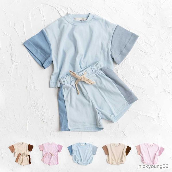 clothing sets 2023 summer toddler girls cotton short sleeve and shorts set baby boys shortsleeve tee outfits kids stitching color clothes, White
clothing sets 2023 summer toddler girls cotton short sleeve and shorts set baby boys shortsleeve tee outfits kids stitching color clothes, White
