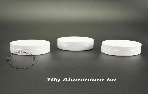 50pcs 3915mm 10g mini aluminium white jars travel portable empty sample container podwer box cosmetic metal tins8835469
50pcs 3915mm 10g mini aluminium white jars travel portable empty sample container podwer box cosmetic metal tins8835469