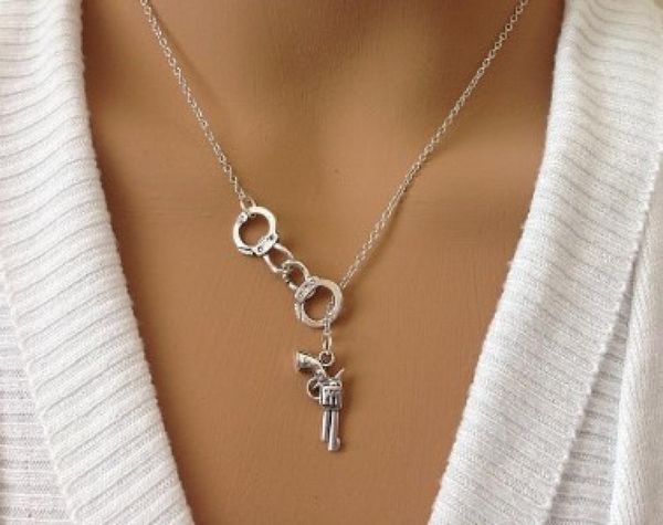punk gun handcuff choker necklaces silver plated necklaces gothic couple lovers necklaces gift idea pendant neckl8292655, Golden;silver
punk gun handcuff choker necklaces silver plated necklaces gothic couple lovers necklaces gift idea pendant neckl8292655, Golden;silver