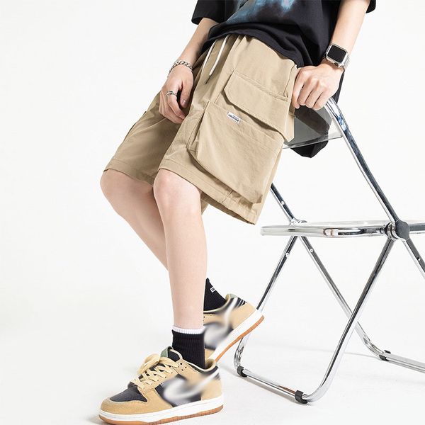 godlikeu men's cargo shorts streetwear designer khaki straight casual beach summer loose short pant, White;black
godlikeu men's cargo shorts streetwear designer khaki straight casual beach summer loose short pant, White;black