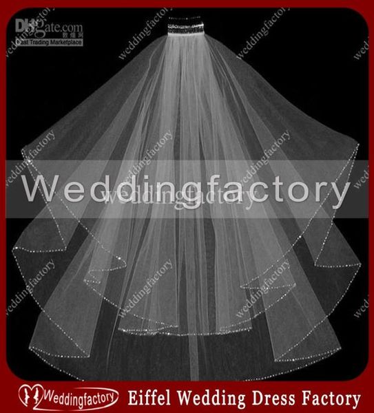 stunning ivory white beaded edge bridal veils elbow length tulle two layered ladies headwears wedding veils bridal tulle with comb6509661, Black
stunning ivory white beaded edge bridal veils elbow length tulle two layered ladies headwears wedding veils bridal tulle with comb6509661, Black