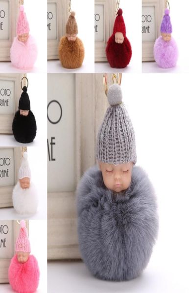 sweet fluffy pompom sleeping baby key chain faux rabbit fur pom pon knitted hat baby doll keychain car keyring toy trendy gifts9347283, Silver
sweet fluffy pompom sleeping baby key chain faux rabbit fur pom pon knitted hat baby doll keychain car keyring toy trendy gifts9347283, Silver