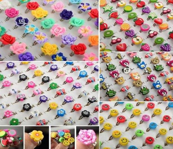 new arrival 100pcs lots bulk 100pcs mixed polymer clay kids girls boys rings jewelry 2348319, Golden;silver
new arrival 100pcs lots bulk 100pcs mixed polymer clay kids girls boys rings jewelry 2348319, Golden;silver