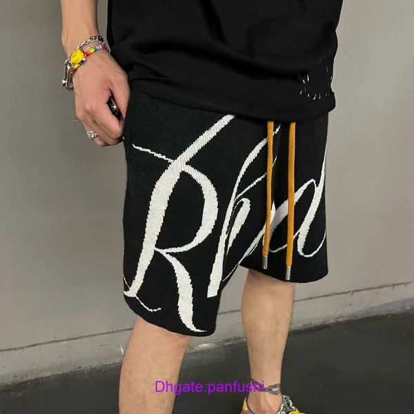 wholesale designer shorts online shop american fashion brand rhude letter jacquard drawstring wool high street style and capris, White;black
wholesale designer shorts online shop american fashion brand rhude letter jacquard drawstring wool high street style and capris, White;black