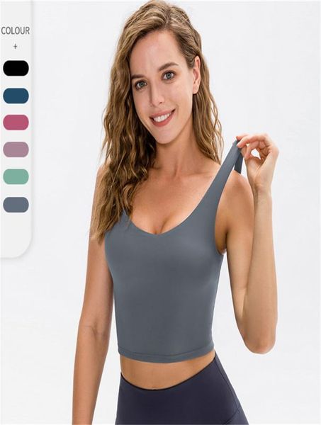 undefinedlu women yoga wear tank female nude sense tight high elastic fitness bra running shockproof sports underwear with chest pad9725707
undefinedlu women yoga wear tank female nude sense tight high elastic fitness bra running shockproof sports underwear with chest pad9725707